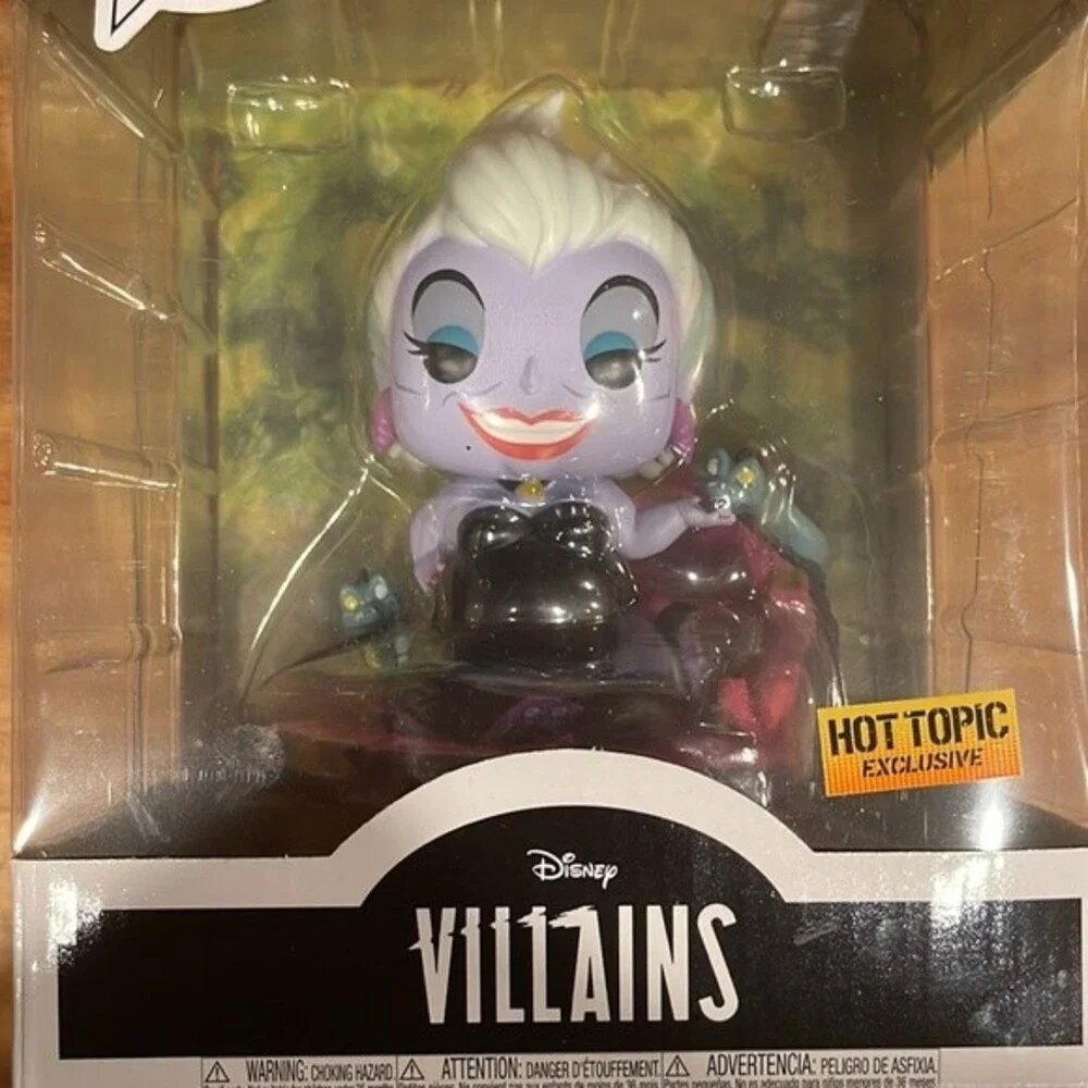 Funko Pop! deluxe Villians Assemble: Ursula with Eels Disney Vinyl Figures